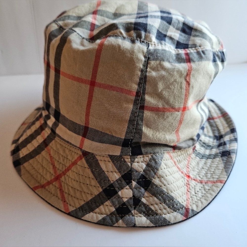 Burberry Beige Vintage Check Bucket Hat - Picture 11 of 11